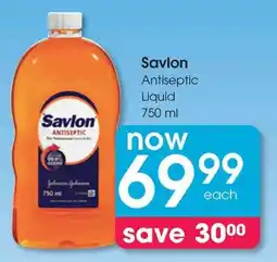 Clicks Savlon Antiseptic Liquid offer