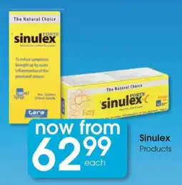 Clicks Sinulex Products offer