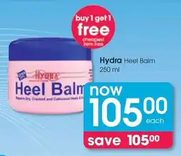 Clicks Hydra Heel Balm offer