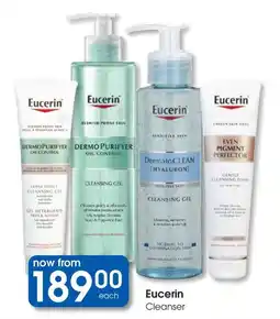 Clicks Eucerin Cleanser offer