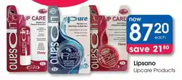 Clicks Lipsano Lipcare Products offer