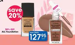 Clicks Wet n Wild Foundation offer