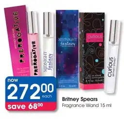 Clicks Britney Spears Fragrance Wand offer