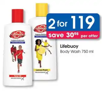 Clicks Lifebuoy Body Wash offer