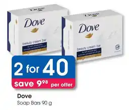 Clicks Dove Soap Bars offer