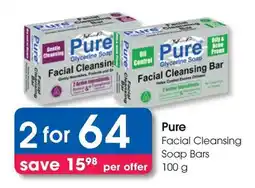 Clicks Pure Facial Cleansing Soap Bars offer