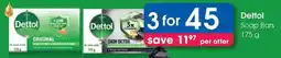 Clicks Dettol Soap Bars offer
