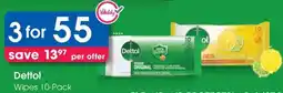 Clicks Dettol Wipes offer