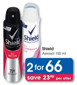 Clicks Shield Aerosol offer