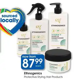 Clicks Ethnogenics Protective Styling Hair Products offer