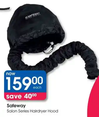 Clicks Safeway Salon Series Hairdryer Hood offer