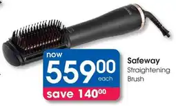 Clicks Safeway Straightening Brush offer