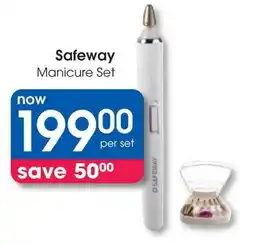 Clicks Safeway Manicure Set offer