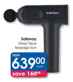Clicks Safeway Deep Tissue Massage Gun offer