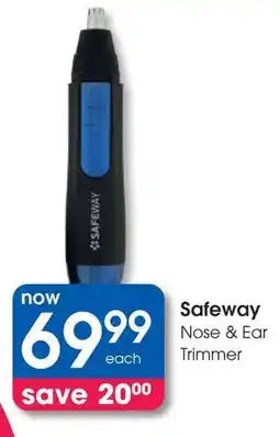 Clicks Safeway Nose & Ear Trimmer offer