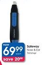 Clicks Safeway Nose & Ear Trimmer offer