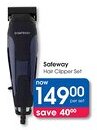 Clicks Safeway Hair Clipper Set offer