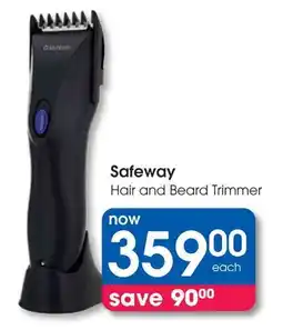 Clicks Safeway Hair and Beard Trimmer offer