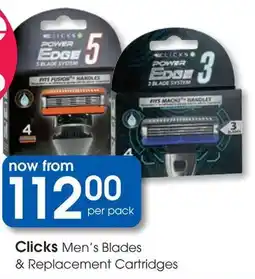 Clicks Clicks Men's Blades & Replacement Cartridges offer