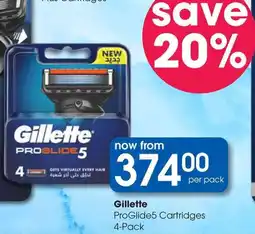 Clicks Gillette ProGlide5 Cartridges offer