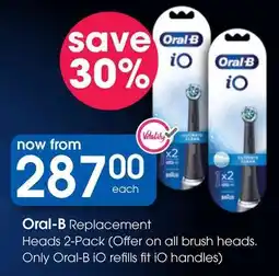 Clicks Oral-B Replacement Heads offer