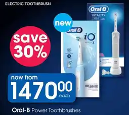 Clicks Oral-B Power Toothbrushes offer