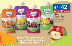 Clicks Clicks Made 4 Baby Pouches offer