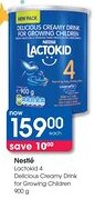 Clicks Nestlé Lactokid 4 Delicious Creamy Drink for Growing Children offer
