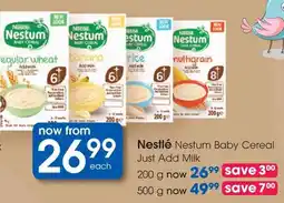 Clicks Nestlé Nestum Baby Cereal offer
