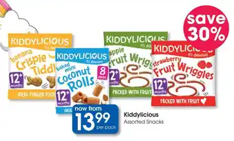 Clicks Kiddylicious Assorted Snacks offer
