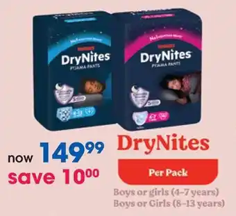 Clicks Huggies DryNites offer