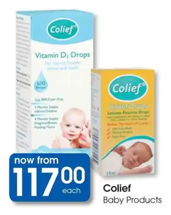 Clicks Colief Baby Products offer