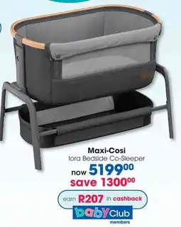 Clicks Maxi-Cosi lora Bedside Co-Sleeper offer