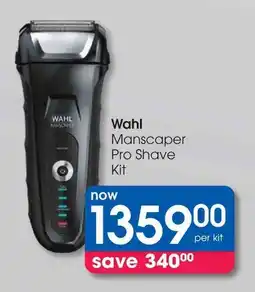 Clicks Wahl Manscaper Pro Shave Kit offer