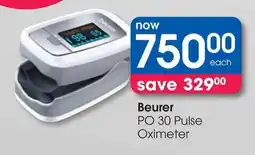 Clicks Beurer PO 30 Pulse Oximeter offer