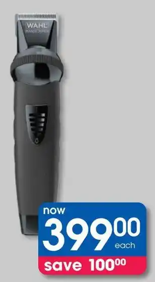 Clicks Wahl Manscaper Reach 360 Cordless Rotating Beard Trimmer offer