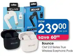Clicks Bounce Clef 2.0 Series True Wireless Earphone Pods offer
