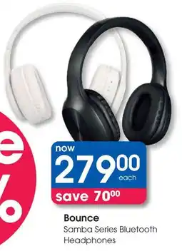 Clicks Bounce Samba Series Bluetooth Headphones offer