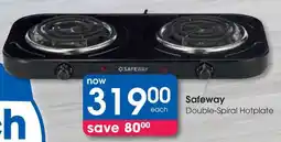 Clicks Safeway Double-Spiral Hotplate offer