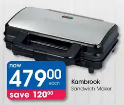 Clicks Kambrook Sandwich Maker offer