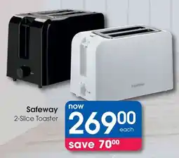 Clicks Safeway 2-Slice Toaster offer
