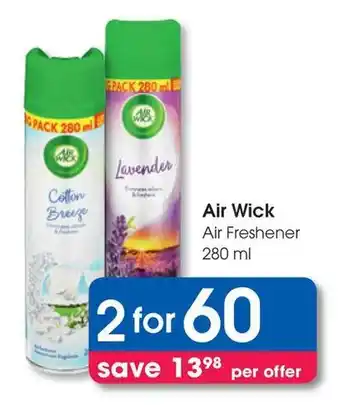 Clicks Air Wick Air Freshener offer
