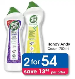 Clicks Handy Andy Cream offer