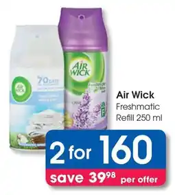 Clicks Air Wick Freshmatic Refill offer