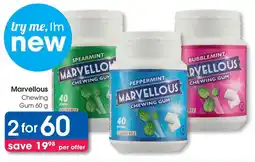 Clicks Marvellous Chewing Gum offer
