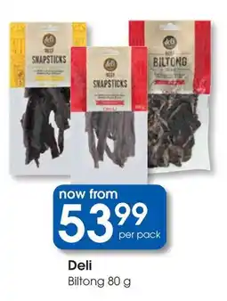 Clicks Deli Biltong offer