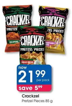 Clicks Crackzel Pretzel Pieces offer