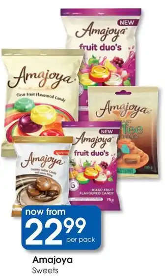 Clicks Amajoya Sweets offer