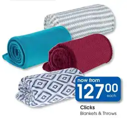 Clicks Clicks Blankets & Throws offer