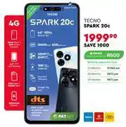 Edgars Tecno Spark 20c Smartphone offer